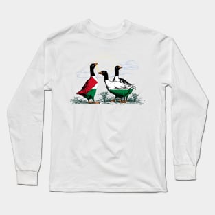 Palestine Geese Long Sleeve T-Shirt